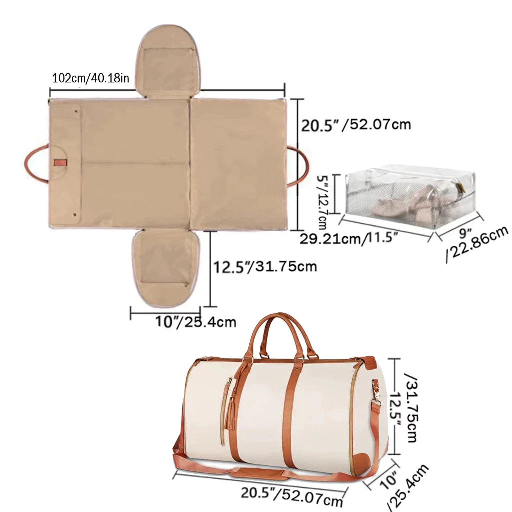 Bolsa de Viagem Grande Dobrável e Impermeável