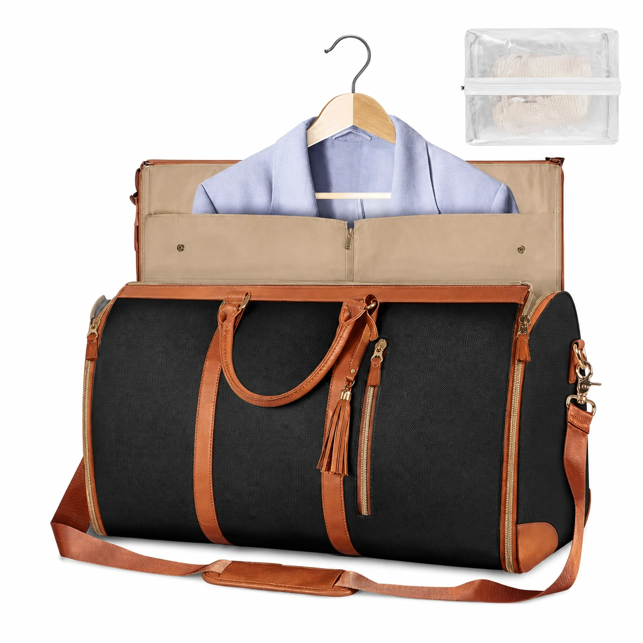 Bolsa de Viagem Grande Dobrável e Impermeável